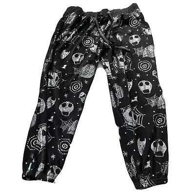 Buy Disney Tim Burtons The Nightmare Before Christmas Pants Womens XL Halloween PJ’s • 12.55£