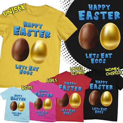 Buy Happy Easter Cute Bunny Egg Spring Festival Family Matching Fancy T-Shirt #ED • 9.99£