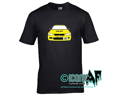 Buy IconicAF  Japanese Lancer Evo7 Evo 7 Classic Drift Car Art Mens T-shirt Top Gift • 13.95£