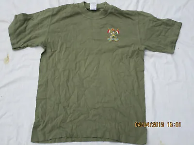 Buy T-Shirt: 9th/12th Royal Lancers, Olive, Size Small  • 17.26£