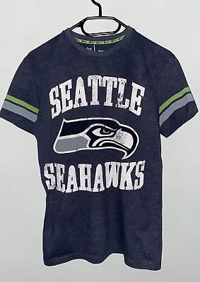 Buy NFL Team Apparel Seattle Seahawks T Shirt - Blue - Size Small • 9.99£
