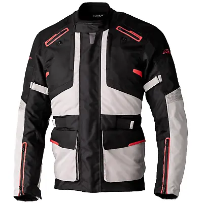 Buy RST Endurance Men's Motorcycle Jacket Black/Silver/Red • 154.95£