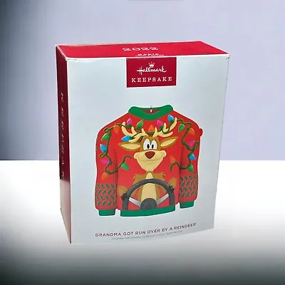 Buy 2022 Hallmark Keepsake Ornament Ugly Sweater Grandma Got Run Over By A Reindeer • 23.74£