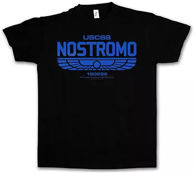 Buy USCSS NOSTROMO I T-SHIRT - Prometheus Corporation Weyland Alien Yutani Logo Sign • 22.17£
