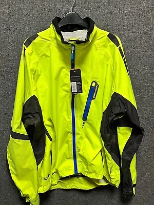 Buy Madison Stellar Waterproof Jacket Hi-Viz Yellow XL TD131 AA 13 • 89.99£