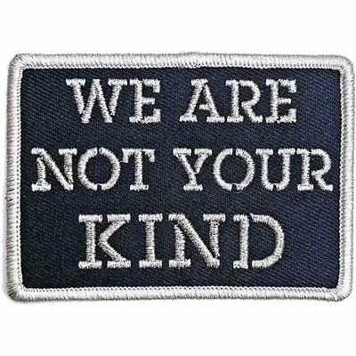 Buy Slipknot We Are Not Your Kind Stencil Sew Iron Patch Official Metal Band Merch • 6.31£