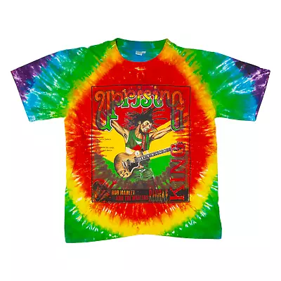 Buy Bob Marley Mens Tie Dye T-Shirt Red M • 11.99£