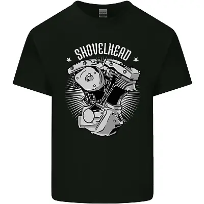 Buy Shovelhead Motorcycle Engine Biker Mens Cotton T-Shirt Tee Top • 10.98£