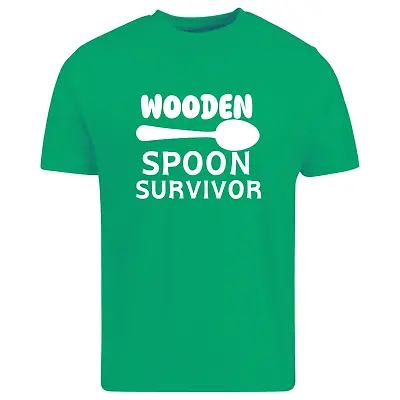 Buy Wooden Spoon Survivor Funny Shirts, Funny Printed Shirt Gift For Him Humor Shirt • 6.99£