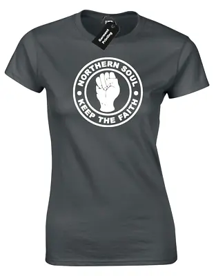 Buy Northern Soul Ladies T Shirt Tee Womens Ska Music Mod Soul Reggae Retro Music • 8.99£