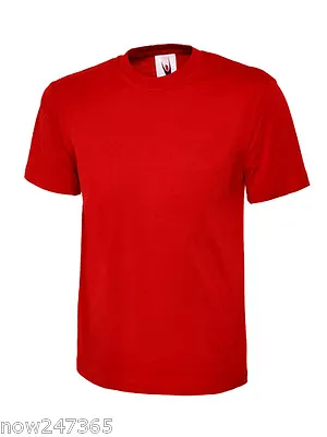 Buy Men's Premium Classic Plain T-Shirt Size XS To 6XL 100% Cotton • 7.95£