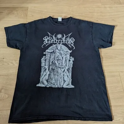 Buy Gehenna T-Shirt Band Cotton Large Black Band Tee Vintage  • 34.99£