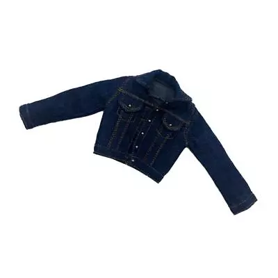 Buy 1/6 Scale Female Casual Jean Jacket For 12inch TC Figure • 16.04£