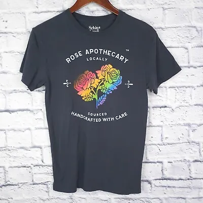 Buy Schitts Creek Rose Apothecary Graphic T Shirt Short Sleeve XS Rainbow Pride • 14.21£