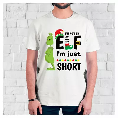 Buy Funny Christmas Elf T Shirts Joke Quotes X-Mas Gift Santa Men Women Cloths Top • 10.99£