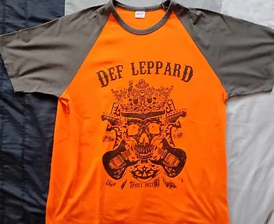 Buy Def Leppard World Tour 2015 T Shirt • 15£