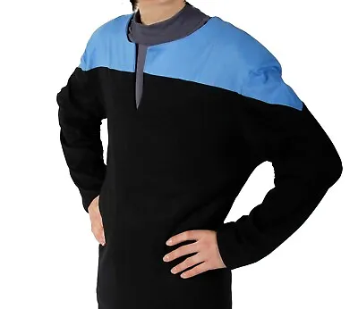 Buy STAR TREK Voyager Uniform - Deluxe - Blue - NEW - XL • 34.70£