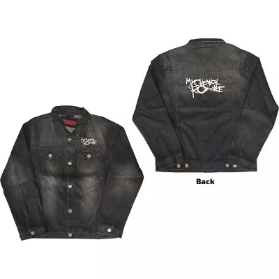 Buy My Chemical Romance 'Logo' Denim Jacket - NEW OFFICIAL • 42.99£