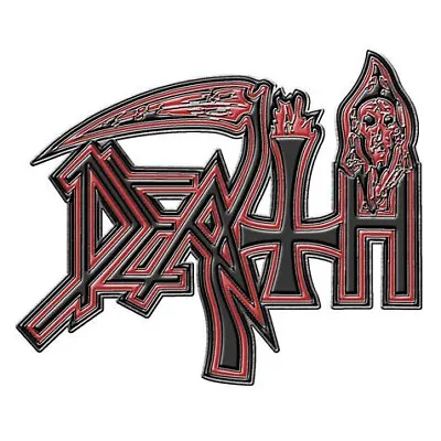 Buy Death Human Logo Metal Pin Button Badge Official Band Merch • 13.78£