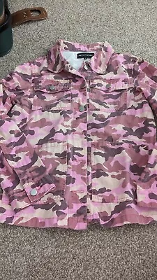 Buy PLT Pink Denim Camo Jacket • 6£