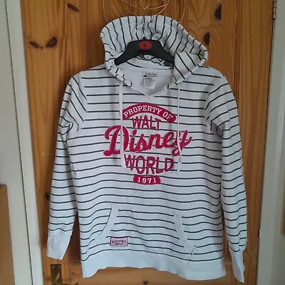 Buy Ladies Disney World Parks Hoody Size Large 14/16 Striped • 14.99£