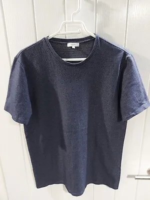 Buy REISS SHINE T-Shirt - Size Large - Navy - Great Condition - Men’s • 19.99£