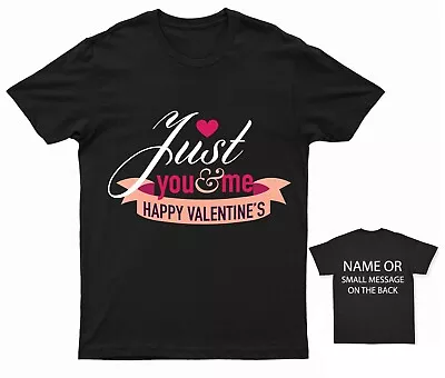 Buy Just You & Me Happy Valentine's Valentines Day T-Shirt • 13.95£