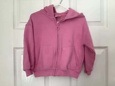 Buy Zara Pink Hooded Jacket 18-24 Months • 0.99£