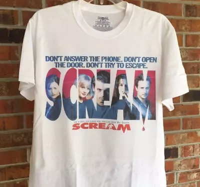 Buy Scream Cult Horror Movie T Shirt Halloween / %100 Premium Quality • 12.95£