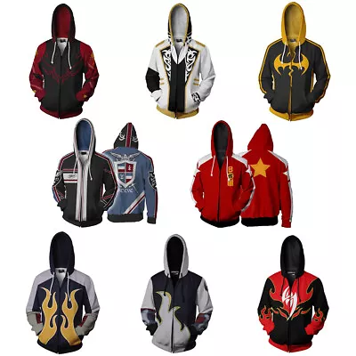Buy Tekken 3D Hoodies Cosplay MishimaKazuya Sweatshirt Mens Jacket Coat Costumes New • 13.20£
