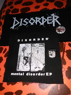 Buy DISORDER (punk) 2 Patches And 2 Button Set. Official Band Merch. Made In USA..2 • 5£