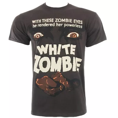 Buy White Zombie White Zombie Film (Poster) T-Shirt Size Medium New Official • 8£