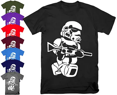 Buy Mens STORM TROOPER T Shirt Top Jedi Wars Star Funny Novelty S - 5XL • 9.99£