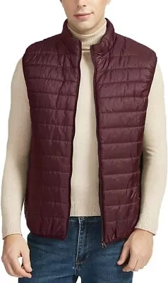 Buy Mens Sleeveless Body Warmer Puffer Quilted Padded Bomber Jackets • 8.99£