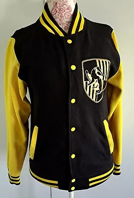 Buy Harry Potter 'Hufflepuff' Varsity College Style Jacket. Size S • 5.99£