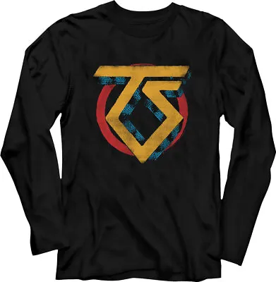 Buy Twisted Sister Glam Rock Logo Men's Long Sleeve T Shirt 70's Metal Music Merch • 44.18£