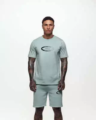 Buy Mens Nimes Symbol Regular Fit T-Shirt In Ash Mint RRP: £29.99 • 3.99£
