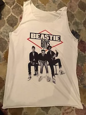 Buy Beastie Boys Vest Women Top Rare Hip Hop Merch Tee T Shirt Ladies Size Small • 8.95£