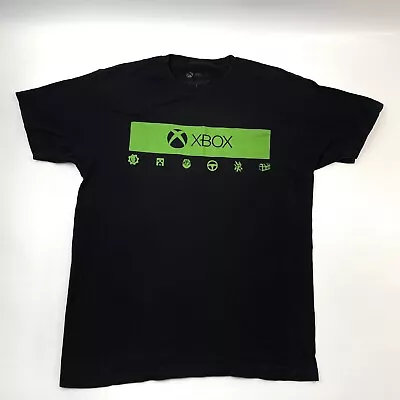 Buy Xbox One Promo Gaming Halo Gears Of War Minecraft Black T-Shirt Men's Size L • 16.40£