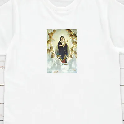 Buy Madonna Angels T Shirt Art Aesthetic Grunge Religion Alternative Womens Men Tee • 14.99£