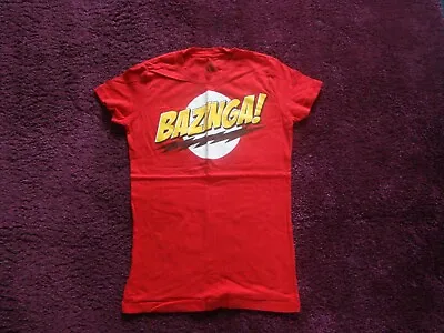 Buy BAZINGA T-Shirt Sheldon Cooper Big Bang Theory TV Series Loot Crate Or Nerd Box • 6£