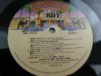 Buy Kiss KISS ALIVE II 1977 2 X LP 1st Press Inners, Stickers, Merch, Book MINT HEAR • 19£