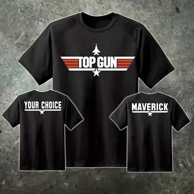 Buy Top Gun Mens Custom Call Sign T Shirt Maverick Goose Retro Movie Viper Mens 80s • 19.99£