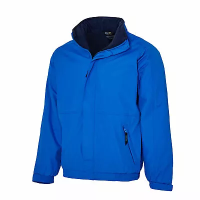 Buy Regatta Dover Mens Hooded Fleece Lined Bomber Waterproof Jacket Rain Coat RRP£70 • 24.99£
