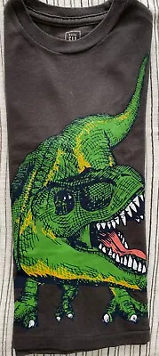 Buy GAP Boys Tshirt Age 5 Years Dinosaur Print Short Sleeves Used Good Condition • 4£