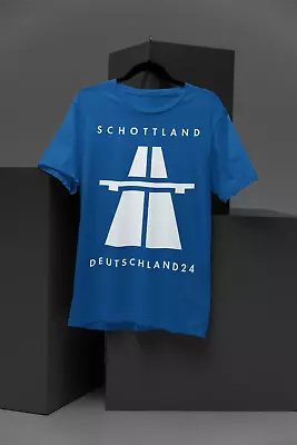 Buy Scotland Germany 24 Football Euros Autobahn Kraftwerk Premium Unisex T-Shirt TA • 23.99£