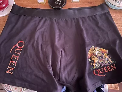 Buy Official Queen Band Merch Boxers Size XXL 2XL Unisex Lounge Shorts • 8.99£