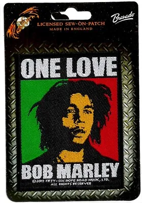 Buy BOB MARLEY One Love : Woven SEW-ON PATCH Official Licensed Merch • 4.50£
