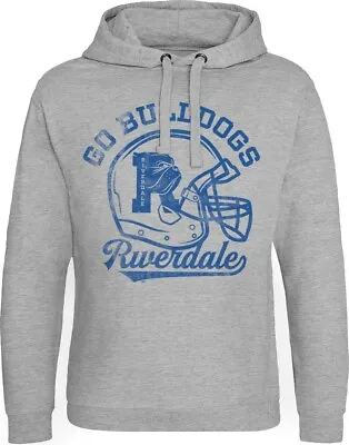 Buy Riverdale Go Bulldogs Vintage Epic Hoodie Heather-Grey • 50.91£
