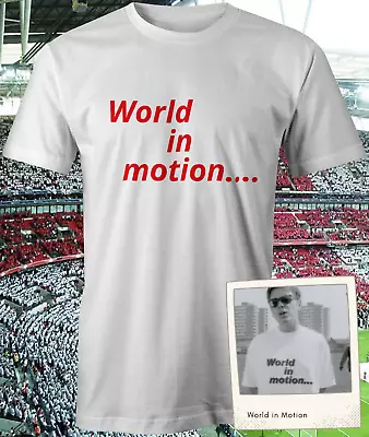 Buy ENGLAND WORLD Cup T-shirt IN MOTION New Order Classic Indio 90s 80s Band Music • 23.98£